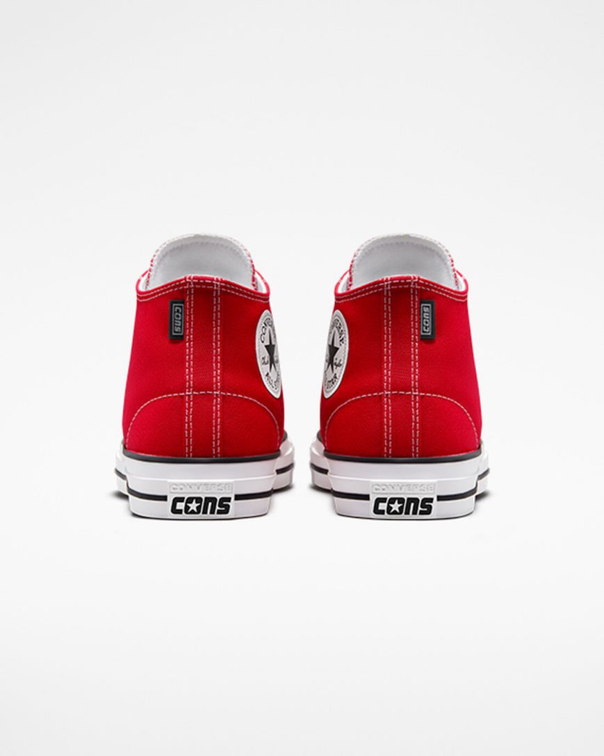 Bascheți Barbati Converse CONS Chuck Taylor All Star Pro Rosii Albi Negrii | RO AFTGD109